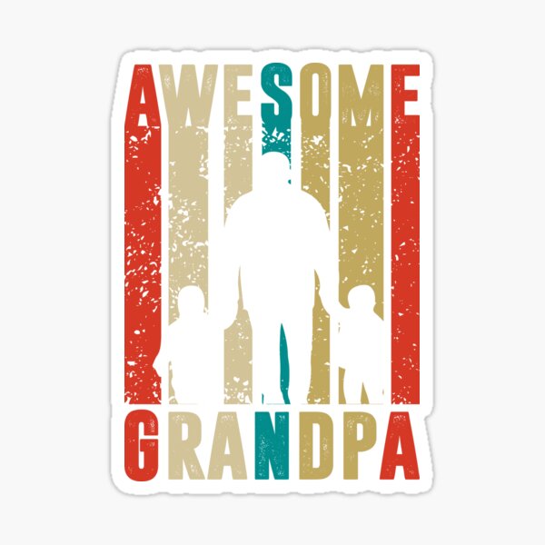 Item preview, Awesome Grandpa designed and sold by mdnrsakib.