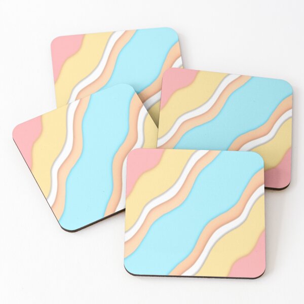 Item preview, Pastel color level abstract in sunrise color  designed and sold by Min-tatin.