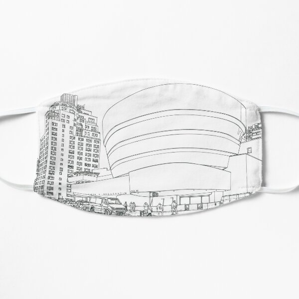 Guggenheim Museum Flat Mask