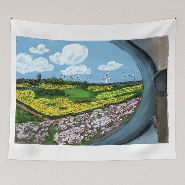 Item preview, Two croissants, two coffees, two places for a trip, pretty scenery designed and sold by AlionaGorodko.