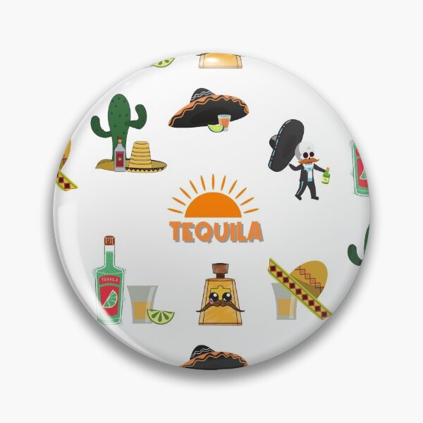 Artikelvorschau, Es ist Tequila-Zeit-Aufkleberpaket entworfen und verkauft von SportyDogShop.