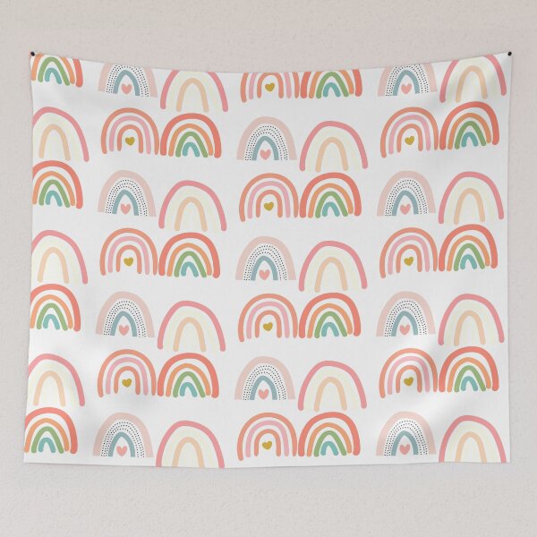 Item preview, aesthetic modern boho rainbow earth tone and pastel themed pack designed and sold by mikrocosmox.