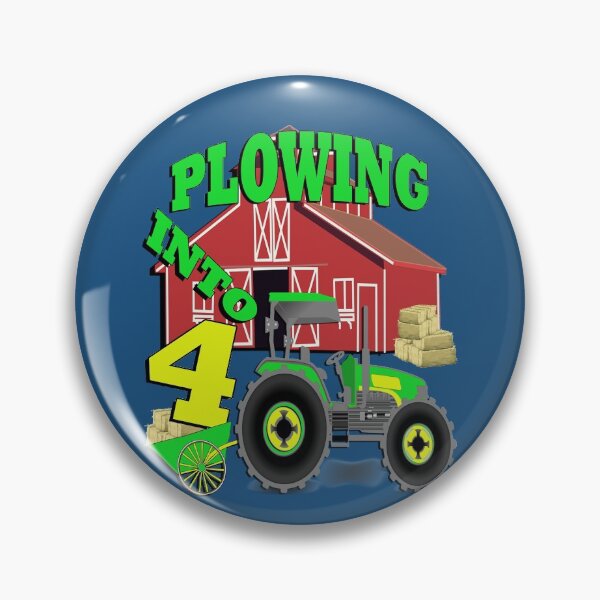 Item preview, Birthday 4 Year Old Farming Themed Party, Cute Farm Fourth Birthday Gift designed and sold by Cute & Sassy Custom Gifting Boutiques.