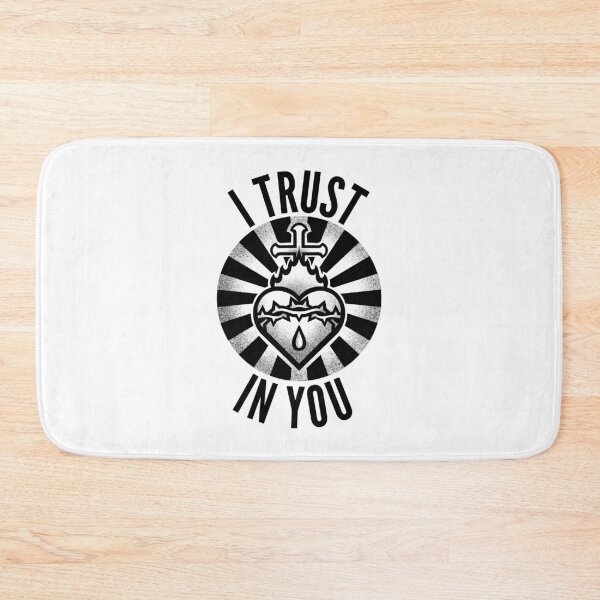 Item preview, Sacred Heart of Jesus Quote Trust designed and sold by HalpinDesign.