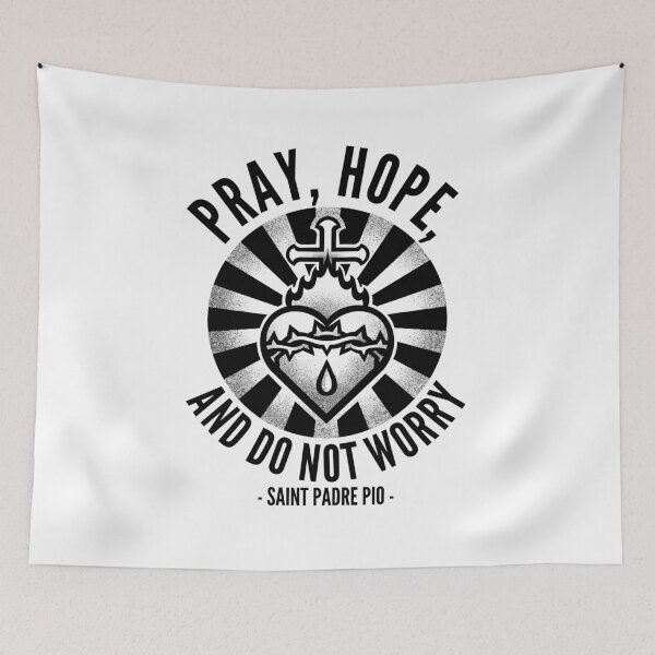 Item preview, Saint Quotes - Padre Pio Hope designed and sold by HalpinDesign.