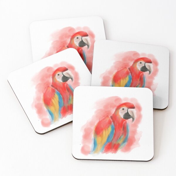 Item preview, Parrrot Watercolor designed and sold by glowing-quick.