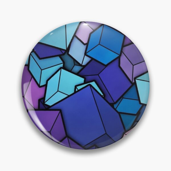 Item preview, Blue Cube Pattern Design  designed and sold by Laves-Lavento.
