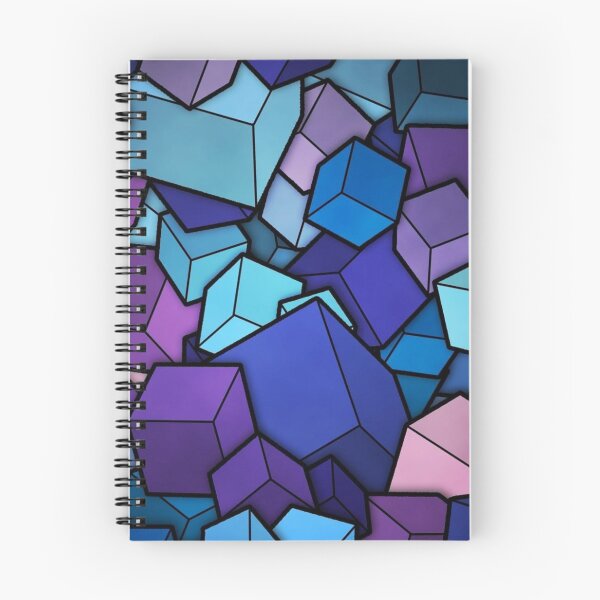 Item preview, Blue Cube Pattern Design  designed and sold by Laves-Lavento.