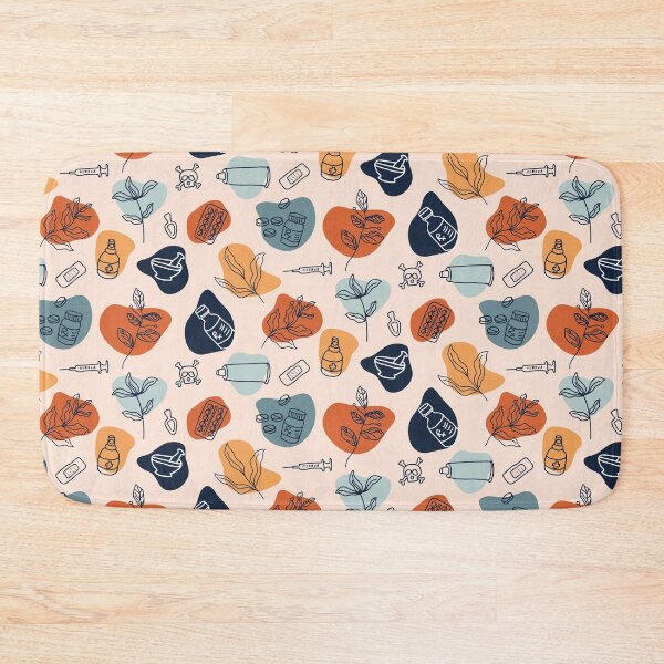 Item preview, Modern pharmacy pattern designed and sold by Eenig.
