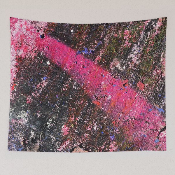 Item preview, Pink Paint Art on a Rock designed and sold by Ensjodesigns.