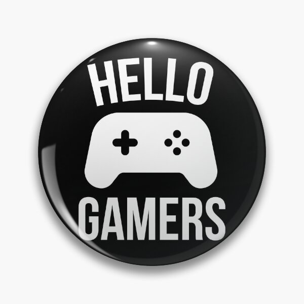 Item preview, Hello Gamers (White) designed and sold by FilipeFerreira.