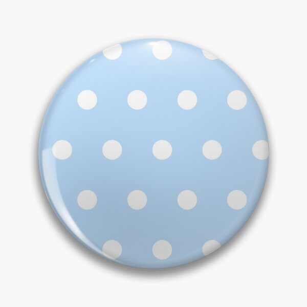 Item preview, White Polka Dots on sky blue Background  designed and sold by Patternsonly.