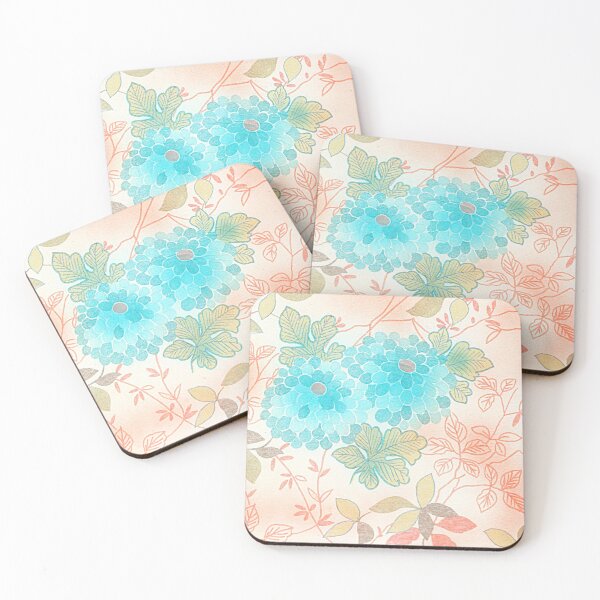 Item preview, kimono-style Japanese flowers designed and sold by Petitelulu.