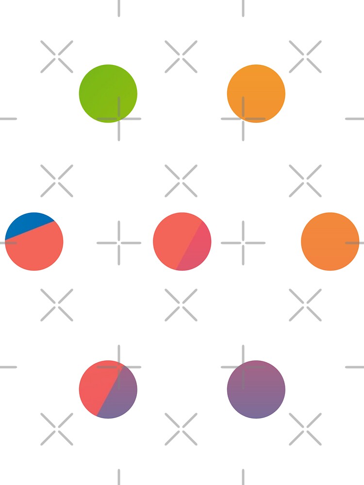 Thumbnail 6 von 6, Premium Oversized Pullover, Colorful polka dots designt und verkauft von Patternsonly.