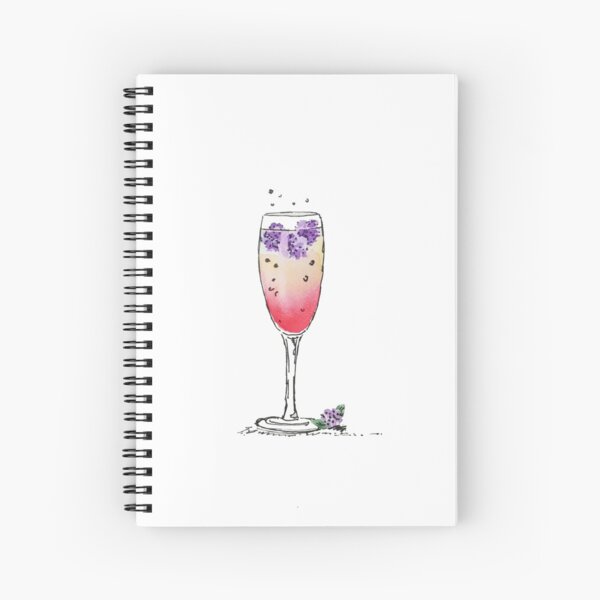 Prosecco time Spiral Notebook