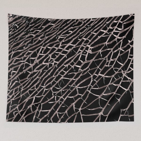Item preview, Broken Glass Black And Goldish designed and sold by Ensjodesigns.