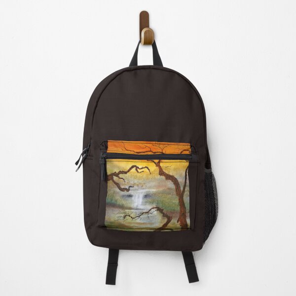 Item preview, Sunset River with Waterfall designed and sold by Scott and Mary Schneider art_photography.