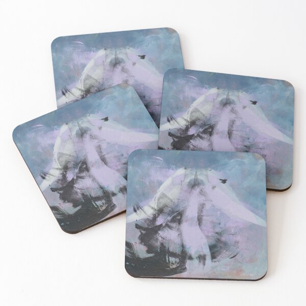 Item preview, Three Whales Meeting (A squid has just shat himself) designed and sold by PeterTaylorArts.