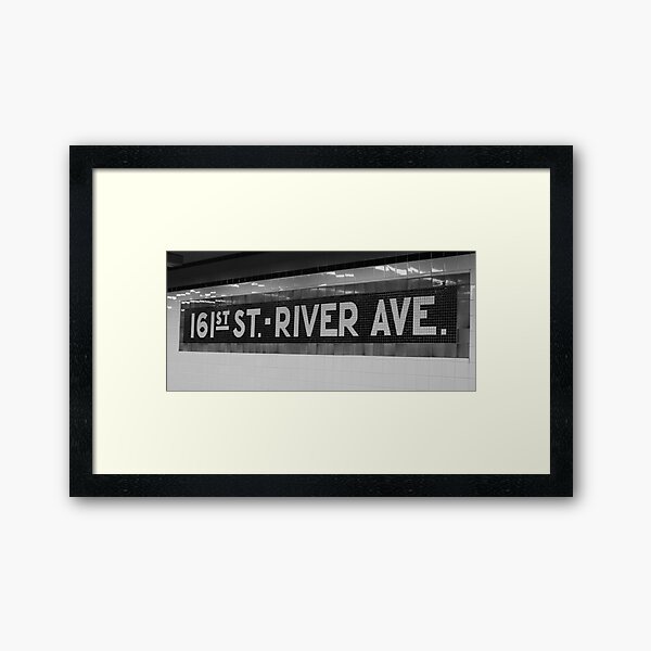 Item preview, 161st Street - River Ave designed and sold by Amanda Vontobel Photography/Random Fandom Stuff.