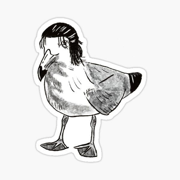 Eren Yeager Seagull Sticker