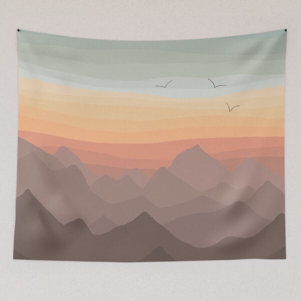 Item preview, Sunrise in the mountains designed and sold by Adelbe.