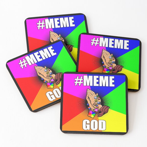 Item preview, MEME GOD memegod Internet Memes Pun Joke praying hands designed and sold by NYGhost.