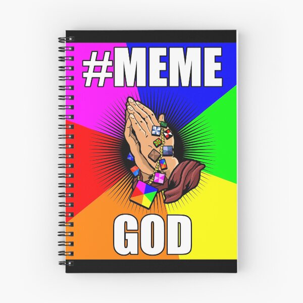 Item preview, MEME GOD memegod Internet Memes Pun Joke praying hands designed and sold by NYGhost.