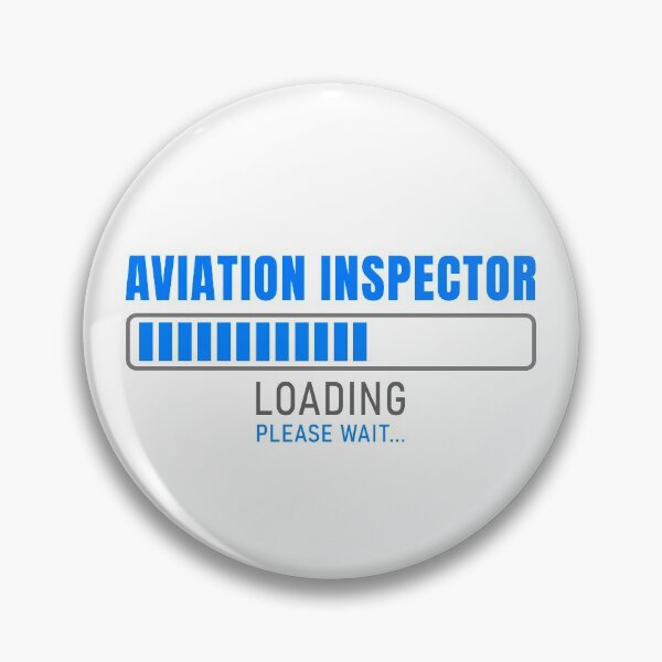 Item preview, Aviation inspector - Loading please wait designed and sold by VrajStudio.