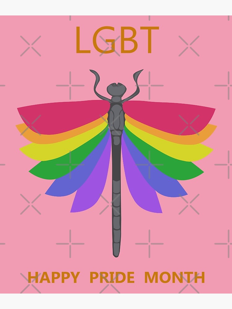 Happy Pride Day Happy Pride Month Lgbt Dragonfly Lgbt Colorful Lgbtq Flag Lgbt Flag Love