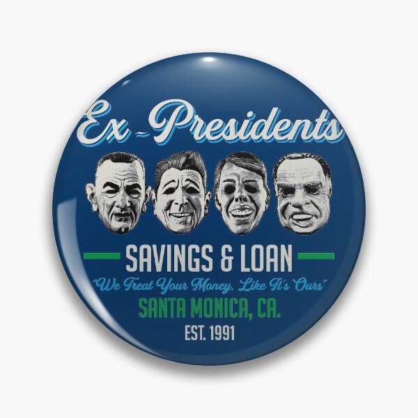 Item preview, Ex Presidents Savings and Loans Dks designed and sold by Alema Art.