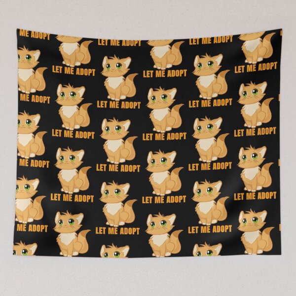 Item preview, Let Me Adopt - Funny Cat designed and sold by sasijaya.