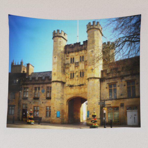 Item preview, Entrance to The Bishops Palace, Wells. designed and sold by JonDelorme.