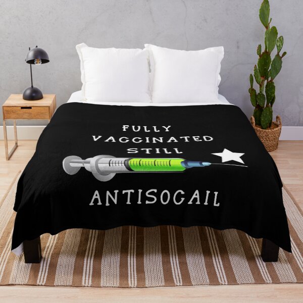 Item preview, Fully vaccinated still antisocail designed and sold by hicham4you.