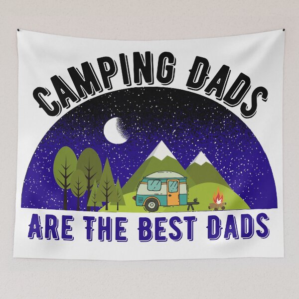 Item preview, Camping Dad, Dad Who Loves Camping, Best Dad Ever designed and sold by ladylaughprints.