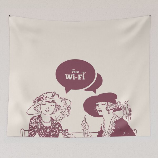 Item preview, Free WiFi in 1920 designed and sold by WhatsaJP.