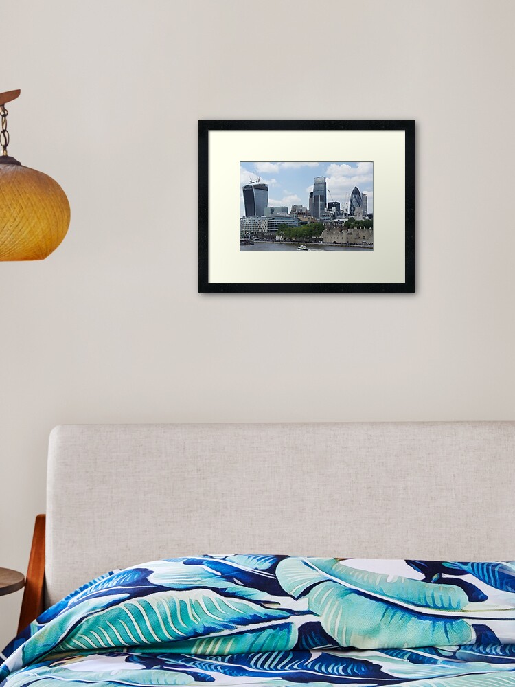 Thumbnail 1 of 7, Framed Art Print, Walkie-Talkie building - 20 Fenchurch Street designed and sold by santoshputhran.