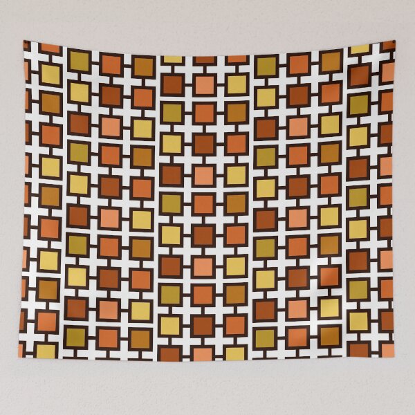 Item preview, Multi colour square patients designed and sold by Patternsonly.