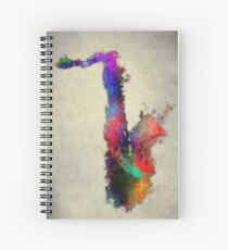 Cuaderno de espiral Saxofón