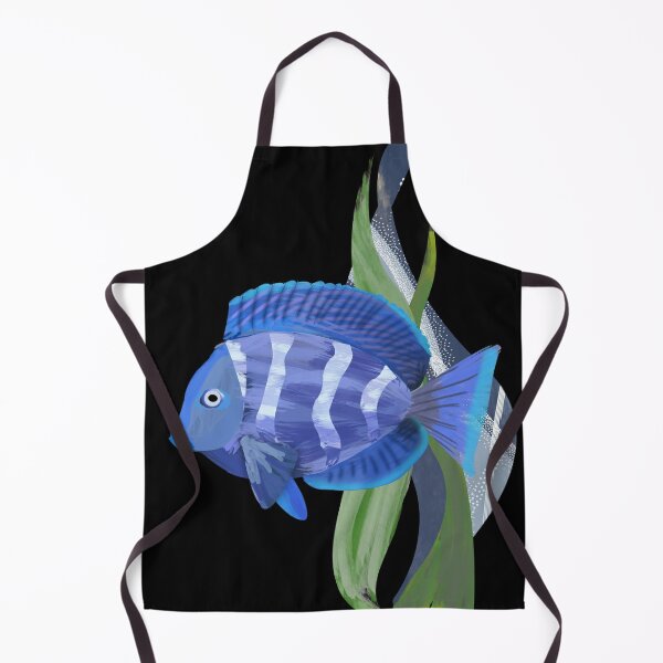 Blue Tang Fish Tropical Splatter Travel Bag