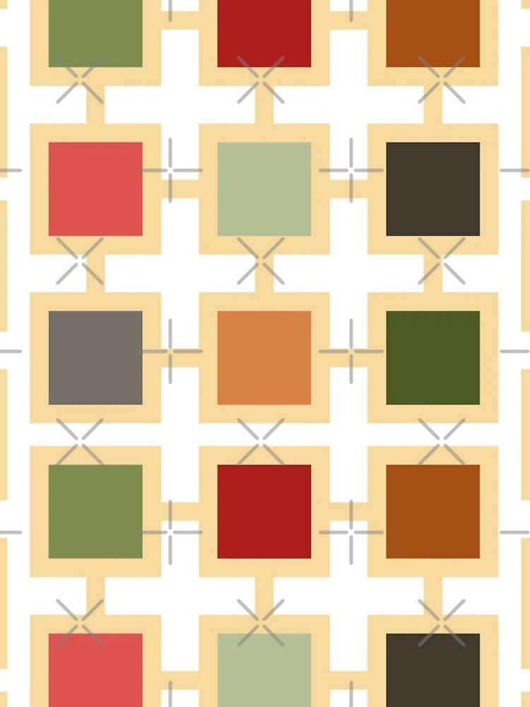Thumbnail 5 of 5, iPhone Case, Square pattern designed and sold by Patternsonly.