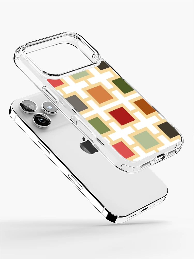 Thumbnail 2 of 5, iPhone Case, Square pattern designed and sold by Patternsonly.