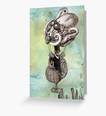 Flotilla - Trejean & Octopus Greeting Card
