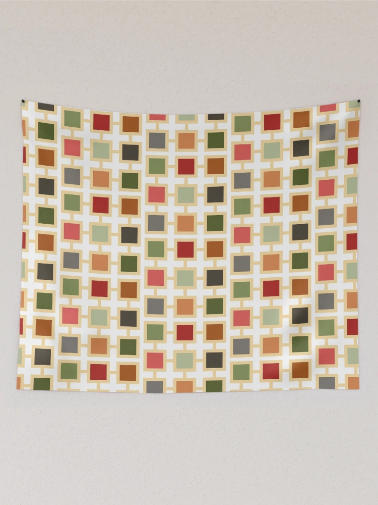 Thumbnail 2 of 3, Tapestry, Square pattern designed and sold by Patternsonly.