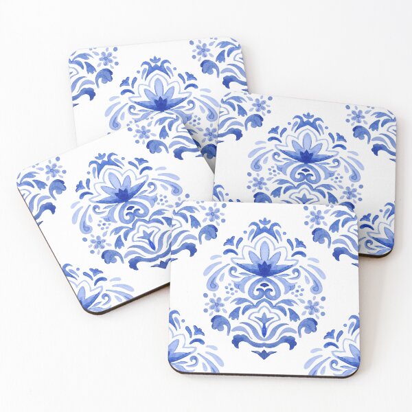 Item preview, ROYAL BLUE MEDITERRANEAN CERAMIC TILE designed and sold by Jonsa.