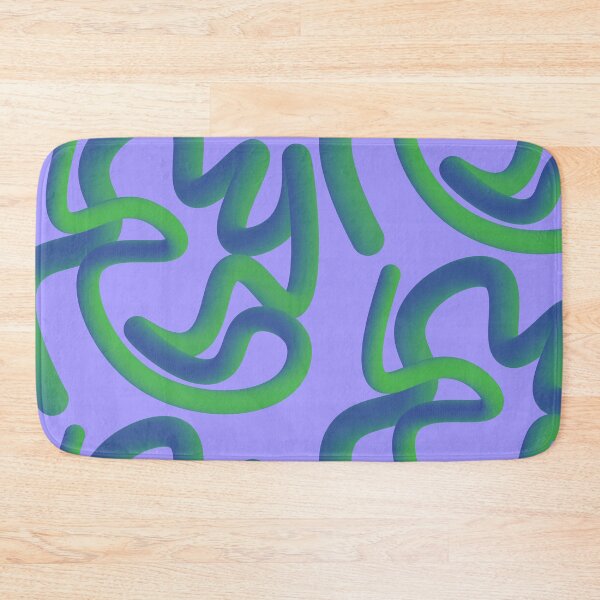 Item preview, Blue and green abstract shape designed and sold by NoCoastShop.