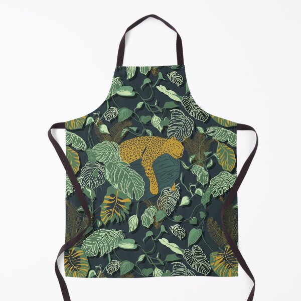 Item preview, Tropical chaos with leopard pattern designed and sold by Pierangela Garau.