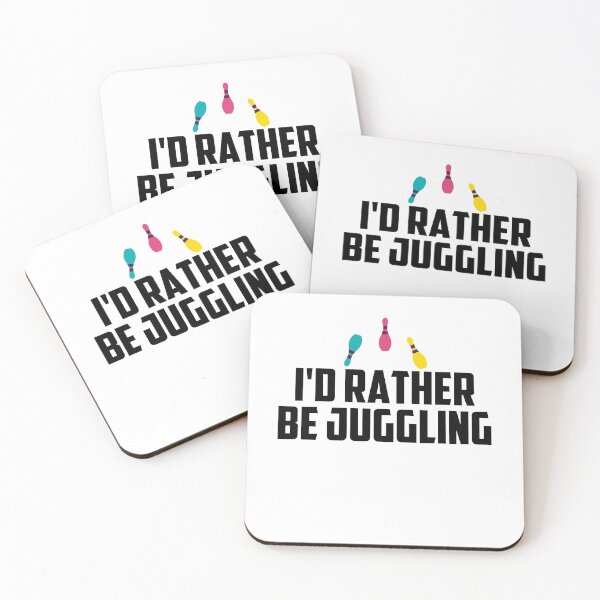 Item preview, I'd Rather Be Juggling / Funny Juggling Gift / Juggler Player Gift / Juggling Lover Saying designed and sold by Chamssou.