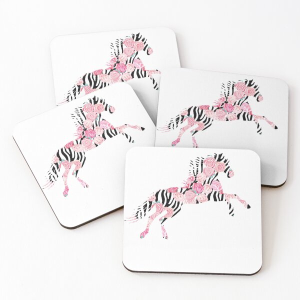 Item preview, Roses Zebra Animal Print - Jumping Horse designed and sold by cannevas.