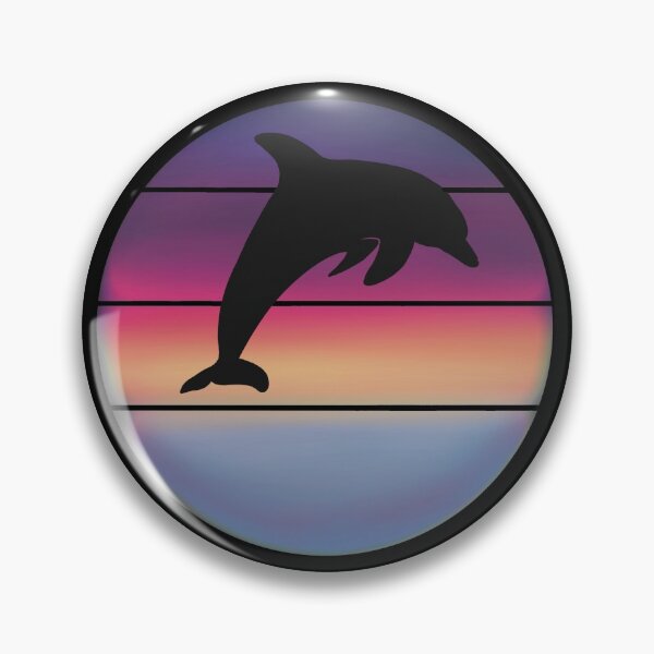 Artikelvorschau, Springender Delphin Silhouette entworfen und verkauft von JDHardie.