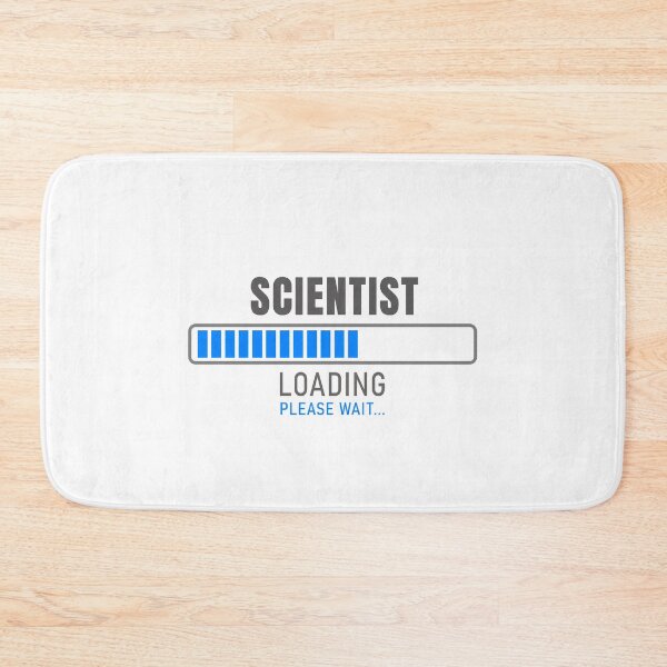 Item preview, Scientist - Loading please wait designed and sold by VrajStudio.